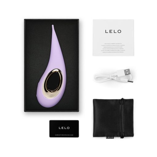 Lelo Dot Elliptical Clitoral Stimulator Lilac - Image 7