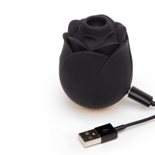 Fifty Shades Of Grey Hearts And Flowers Suction Rose Black - Image 7