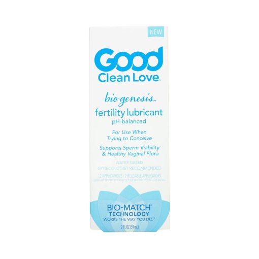 Good Clean Love BioGenesis Fertility Lubricant – 2 oz. pH Balanced Lube - Image 2