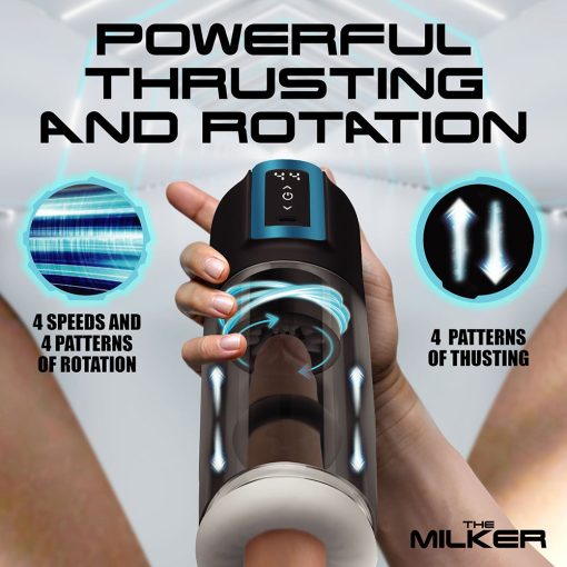 The Milker Thrusting & Rotating Masturbator - Image 8