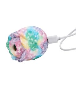 Adam & Eve Eve'S Ravishing Rose Tapping Clitoral Stimulator Rainbow