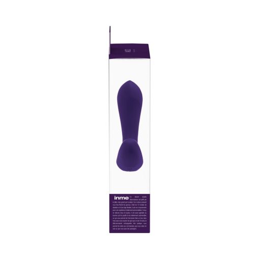 Vedo Inme Rechargeable Dual Vibe With Remote Purple - Image 6