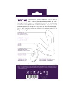 Vedo Inme Rechargeable Dual Vibe With Remote Purple