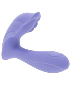 Playboy Lilac Fantasy – Dual Vibrator with Remote & Petal Stimulator