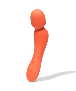 Dame Min Mini Wand Vibrator Papaya