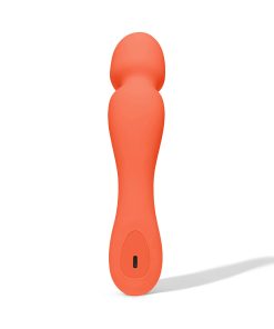 Dame Min Mini Wand Vibrator Papaya
