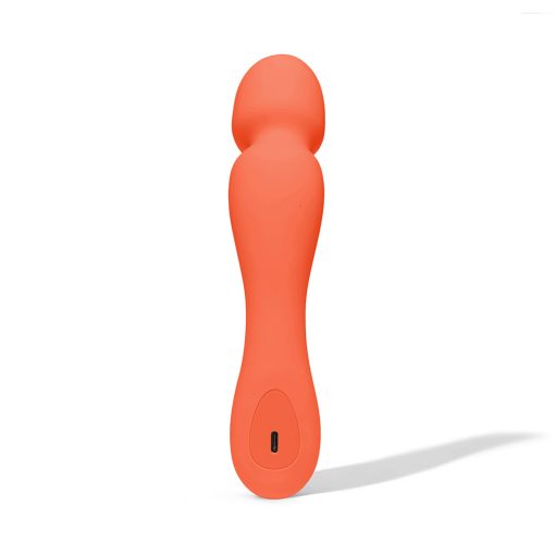 Dame Min Mini Wand Vibrator Papaya - Image 4