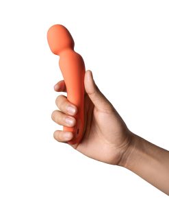 Dame Min Mini Wand Vibrator Papaya