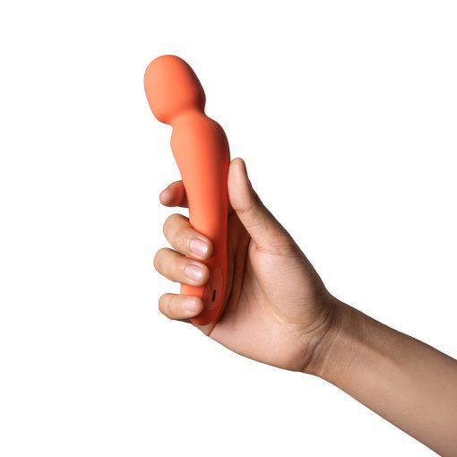 Dame Min Mini Wand Vibrator Papaya - Image 7