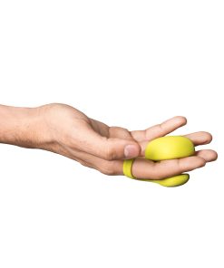Dame Fin 2.0 Finger Vibrator Citrus