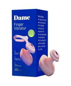 Dame Fin 2.0 Finger Vibrator Quartz