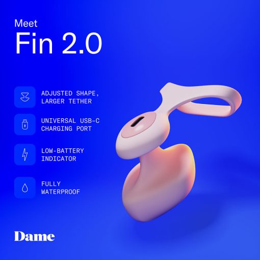 Dame Fin 2.0 Finger Vibrator Quartz - Image 11
