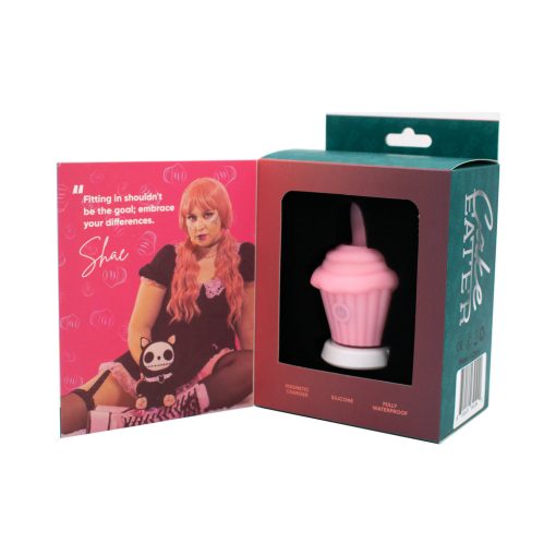 Cake Eater Clit Flicker Stimulator Pink - Image 2