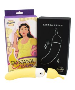 Banana Cream Air Pulse & G-Spot Vibrator