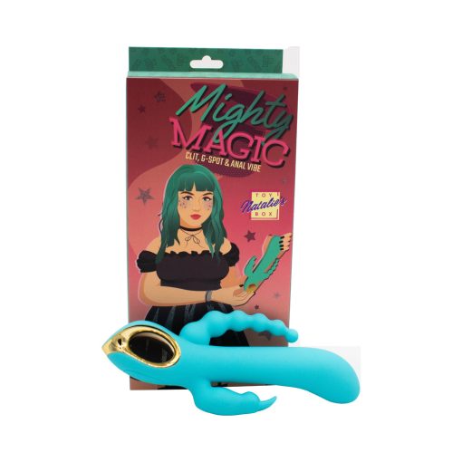 Mighty Magic – 3-in-1 Clit, G-Spot & Anal Vibrator with Dual Motors