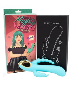 Mighty Magic – 3-in-1 Clit, G-Spot & Anal Vibrator with Dual Motors