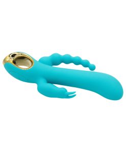 Mighty Magic – 3-in-1 Clit, G-Spot & Anal Vibrator with Dual Motors