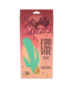 Mighty Magic – 3-in-1 Clit, G-Spot & Anal Vibrator with Dual Motors