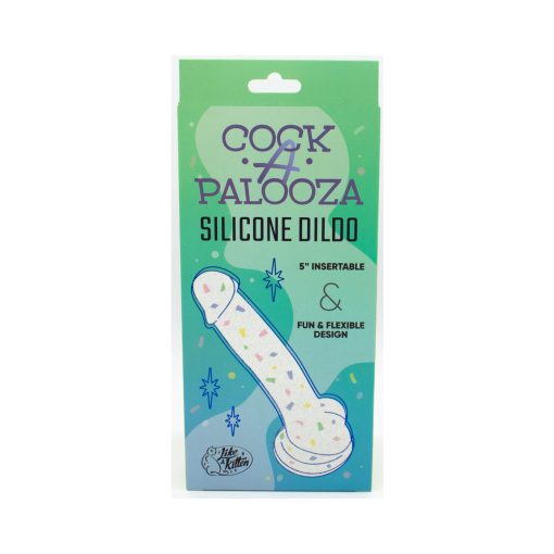 Cock-A-Palooza Confetti Silicone Dildo - Image 6