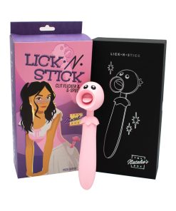 Lick N' Stick Clit Flicker & G-Spot Vibrator