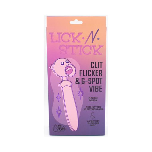 Lick N' Stick Clit Flicker & G-Spot Vibrator - Image 9