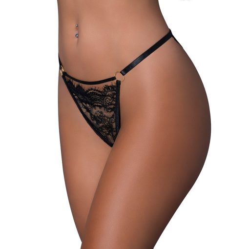 Magic Silk Pheromone Panties Tanga Panty 2-Pack Lilac/Black S/M - Image 4