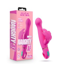 Aria Naughty Af 2.0 Rechargeable Vibe Plum