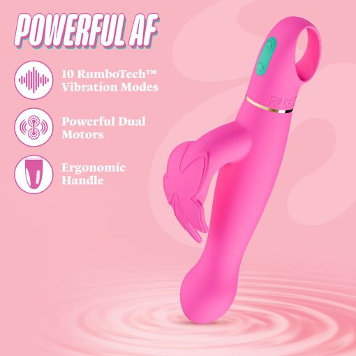 Aria Naughty Af 2.0 Rechargeable Vibe Plum - Image 9
