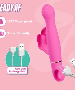 Aria Naughty Af 2.0 Rechargeable Vibe Plum