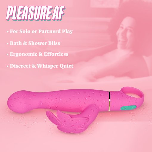 Aria Naughty Af 2.0 Rechargeable Vibe Plum - Image 12
