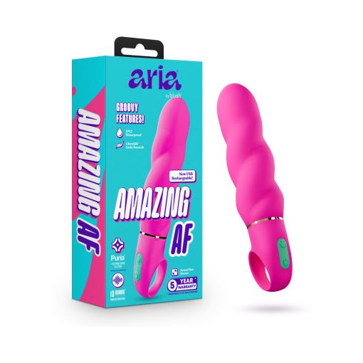 Aria Amazing Af 2.0 Rechargeable Vibe Fuchsia