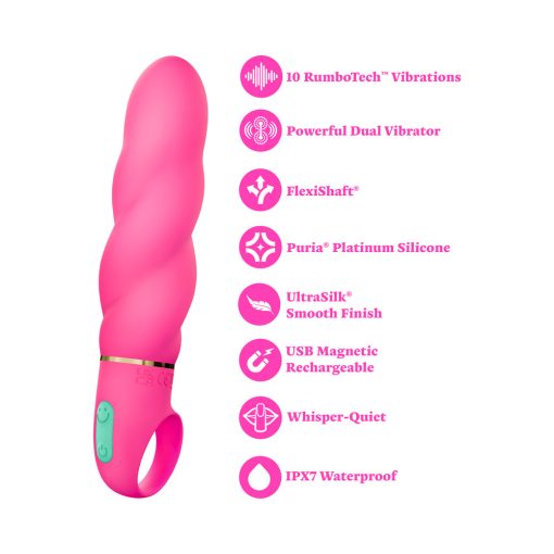 Aria Amazing Af 2.0 Rechargeable Vibe Fuchsia - Image 8