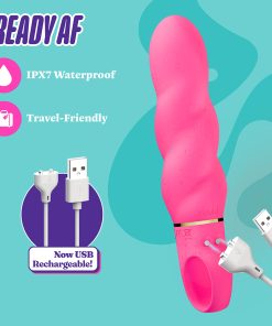 Aria Amazing Af 2.0 Rechargeable Vibe Fuchsia