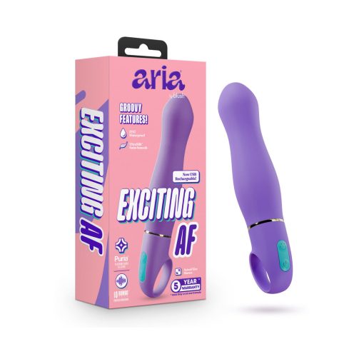Aria Exciting Af 2.0 Rechargeable Vibe Indigo