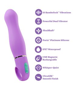 Aria Exciting Af 2.0 Rechargeable Vibe Indigo