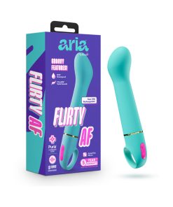 Aria Flirty Af 2.0 Rechargeable Vibe Teal