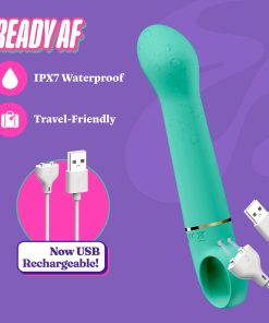 Aria Flirty Af 2.0 Rechargeable Vibe Teal