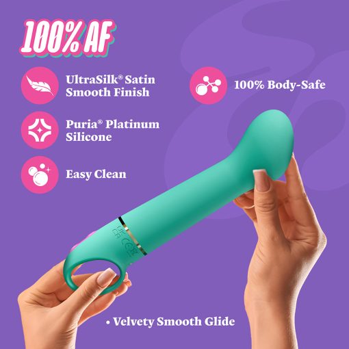 Aria Flirty Af 2.0 Rechargeable Vibe Teal - Image 11