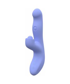 Blush Simone Tapping Rabbit – Dual Stim Heated Waterproof Vibe Blue