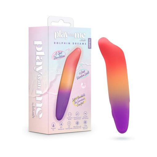 Play With Me Dolphin Dreams – Rechargeable Mini Vibrator in Soft Silicone