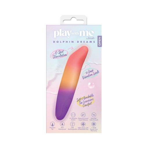Play With Me Dolphin Dreams – Rechargeable Mini Vibrator in Soft Silicone - Image 6