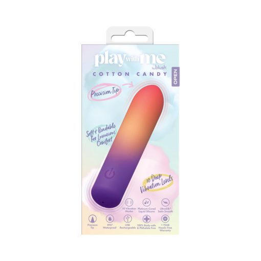 Play With Me Cotton Candy – Waterproof Rechargeable Mini Vibrator - Image 5
