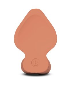 B-Vibe Slipskin Realistic Silicone Dildo 7 In. Girthy Mocha