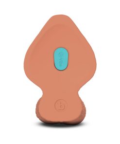 B-Vibe Slipskin Realistic Silicone Dildo 9 In. Girthy Mocha