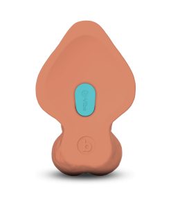 B-Vibe Slipskin Realistic Silicone Dildo 10 In. Curved Mocha