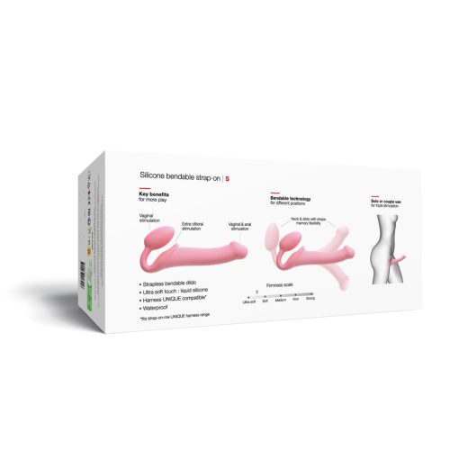 Strap-On-Me Semi-Realistic Bendable Strap-On S Pink - Image 8