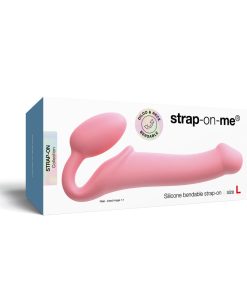 Strap-On-Me Semi-Realistic Bendable Strap-On L Pink