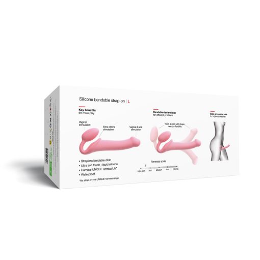 Strap-On-Me Semi-Realistic Bendable Strap-On L Pink - Image 8