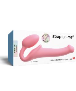 Strap-On-Me Semi-Realistic Bendable Strap-On M Pink