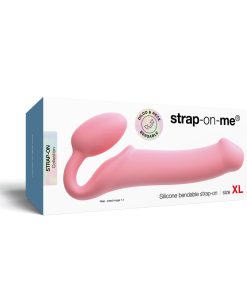 Strap-On-Me Semi-Realistic Bendable Strap-On Xl Pink